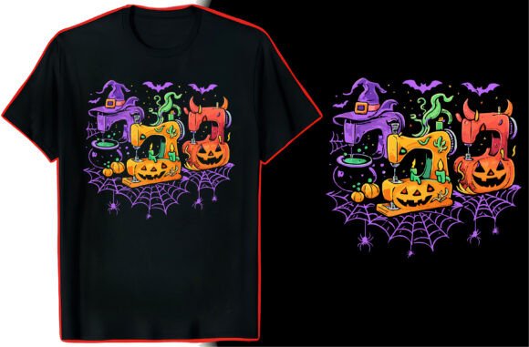 Download Sewing Ghost Halloween TShirt - Halloween tshirt Collection