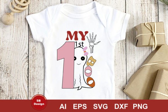 Download Halloween Tshirt Design - My First Boo - Halloween tshirt Collection