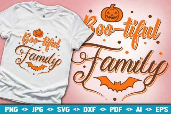 Download Boo-tiful Family SVG-Matching Shirt Cut - Family Collection