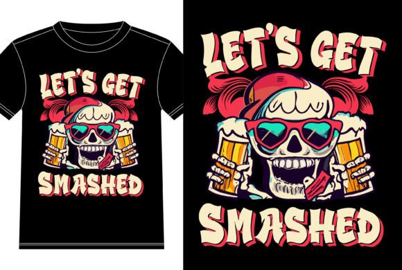 Download Let's Get Smashed Halloween Tshirt Desig - Halloween tshirt Collection