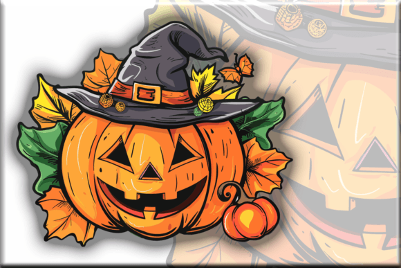 Download Enchanting Pumpkin Witch Sublimation PNG - Premium Resources